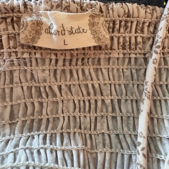 Altar'd State Floral Smocked mini Dress - Picture 5 of 7